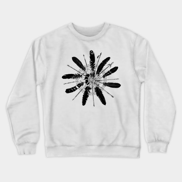 feathers Crewneck Sweatshirt by BekimART